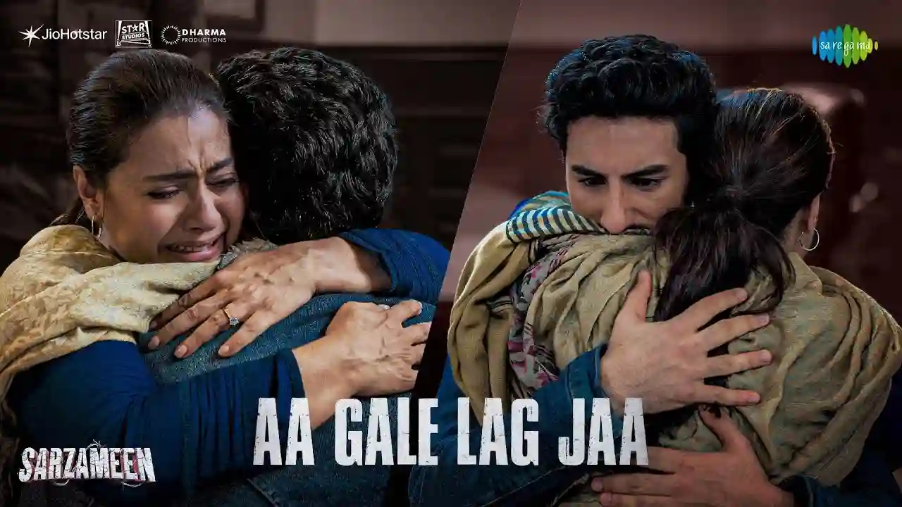 Aa Gale Lag Jaa Song Poster from Sarzameen