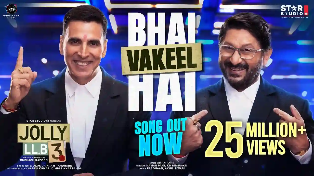 Bhai-Vakeel-Hai-Song-Poster-Jolly-LLB-3
