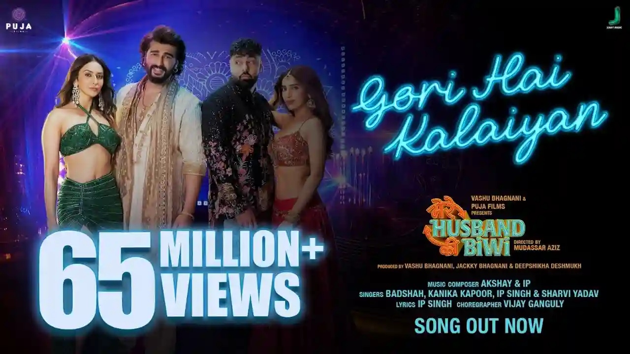 Gori Hai Kalaiyan Song Poster from Mere Husband Ki Biwi
