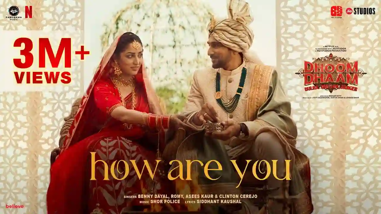 How Are You Song Poster from Dhoom Dhaam