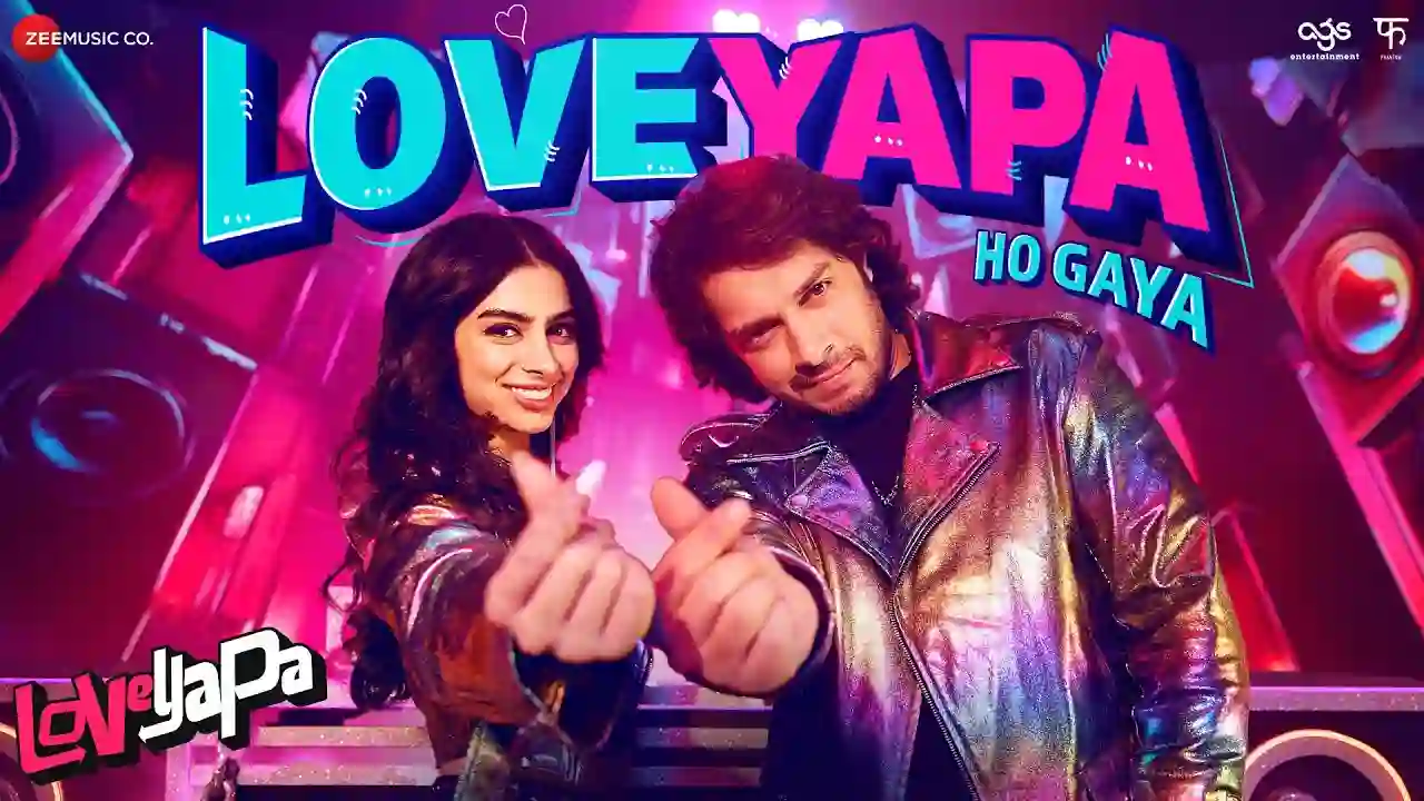 Loveyapa Ho Gaya Song Poster from Loveyapa