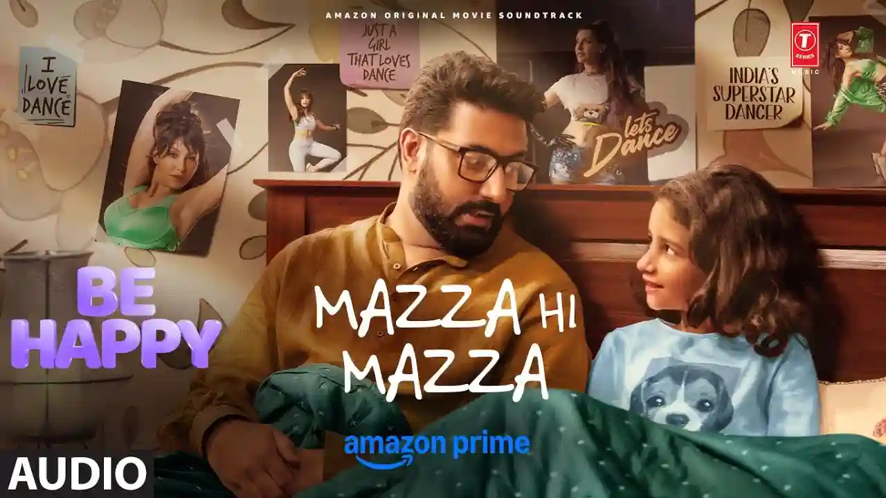 Mazza Hi Mazza Song Poster from Be Happy