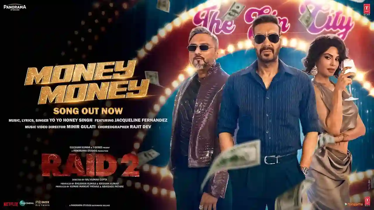 Money Money Song Poster from Raid 2