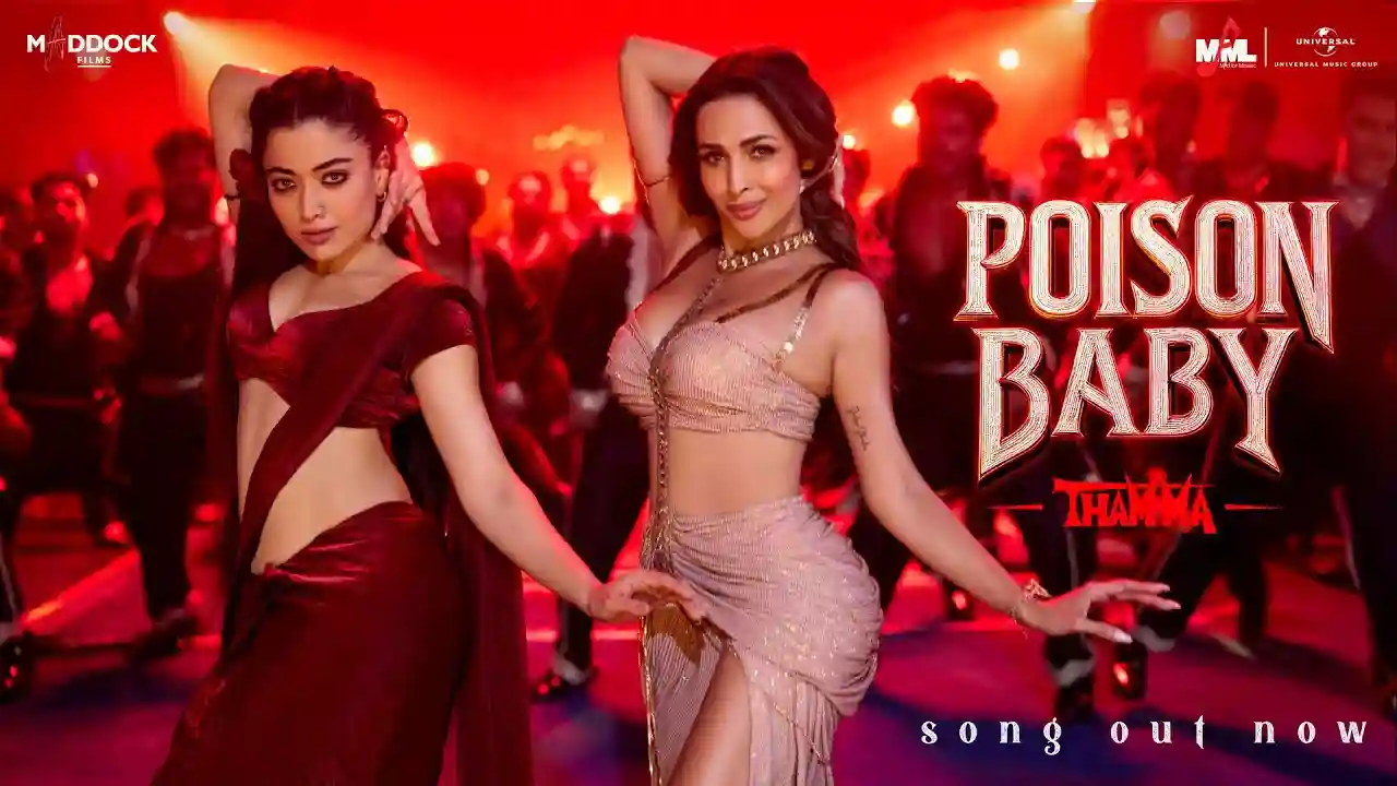 Poison Baby Song Poster from Thamma