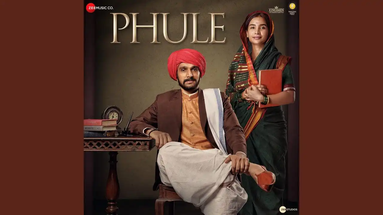 Saathi – Male Version Song Poster from Phule