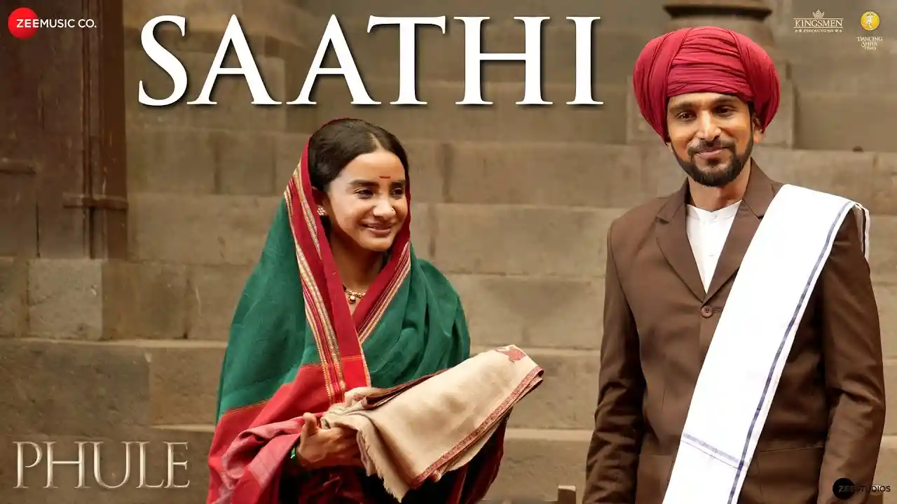 Saathi Song Poster from Phule