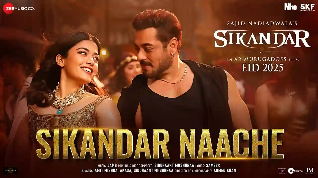 Sikandar Naache Song Poster from Sikandar