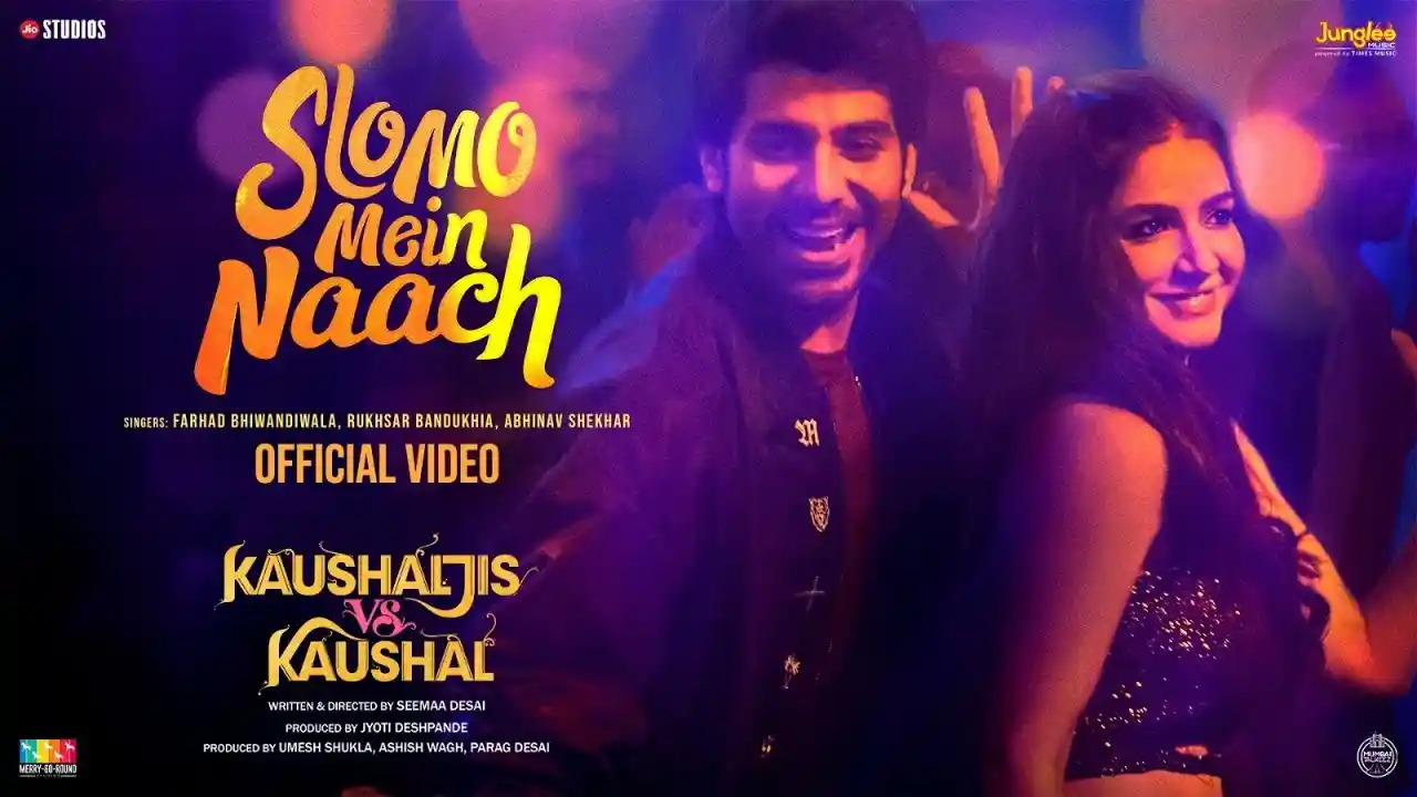 Slomo Mein Naach Song Poster from Kaushaljis Vs Kaushal
