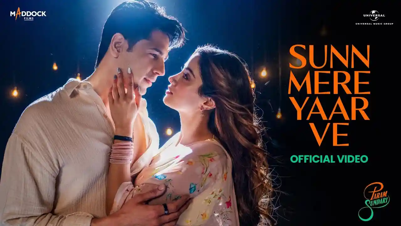 Sunn Mere Yaar Ve Song Poster from Param Sundari