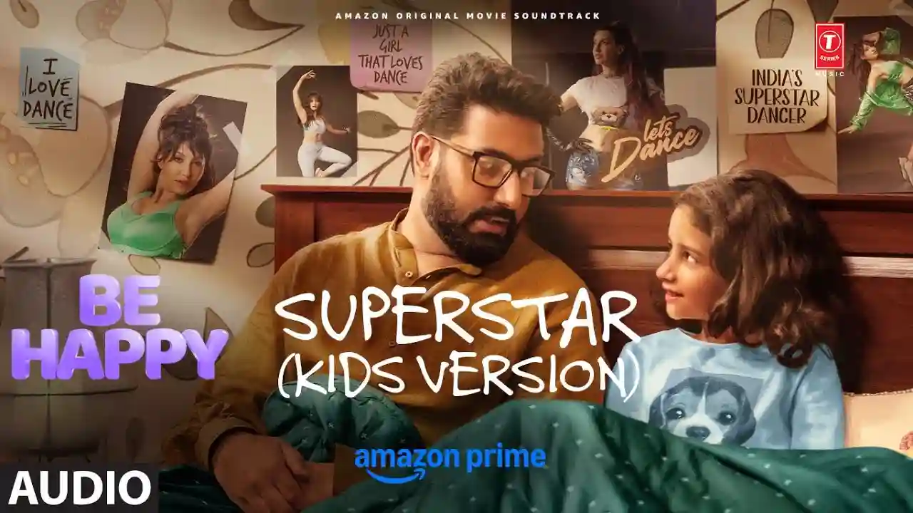 Superstar Kids Version Song Poster from Be Happy