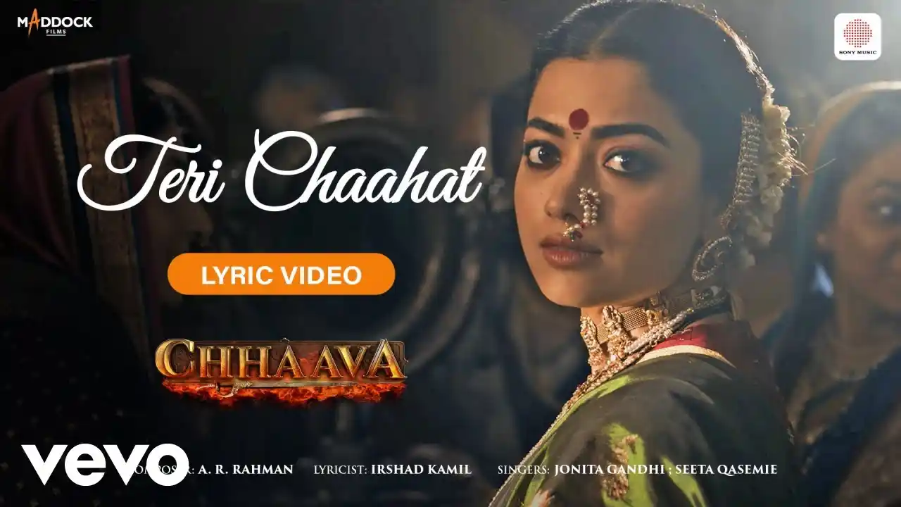 Teri Chaahat Song Poster from Chhaava
