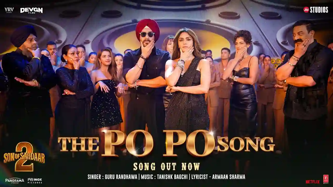 The Po Po Song Song Poster from Son Of Sardaar 2