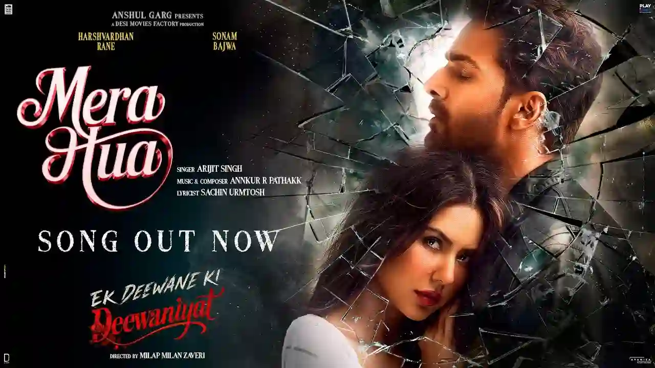 Tu Mera Hua Song Poster from Ek Deewane Ki Deewaniyat