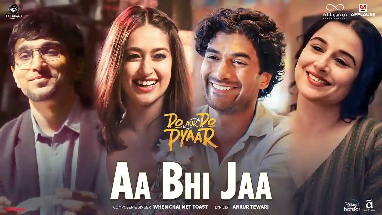 Aa Bhi Jaa Song Poster from Do Aur Do Pyaar