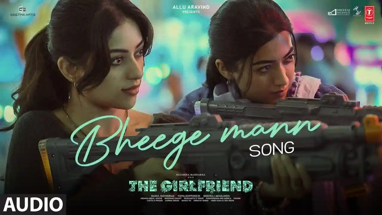 Bheege Mann Song Poster from The Girlfriend