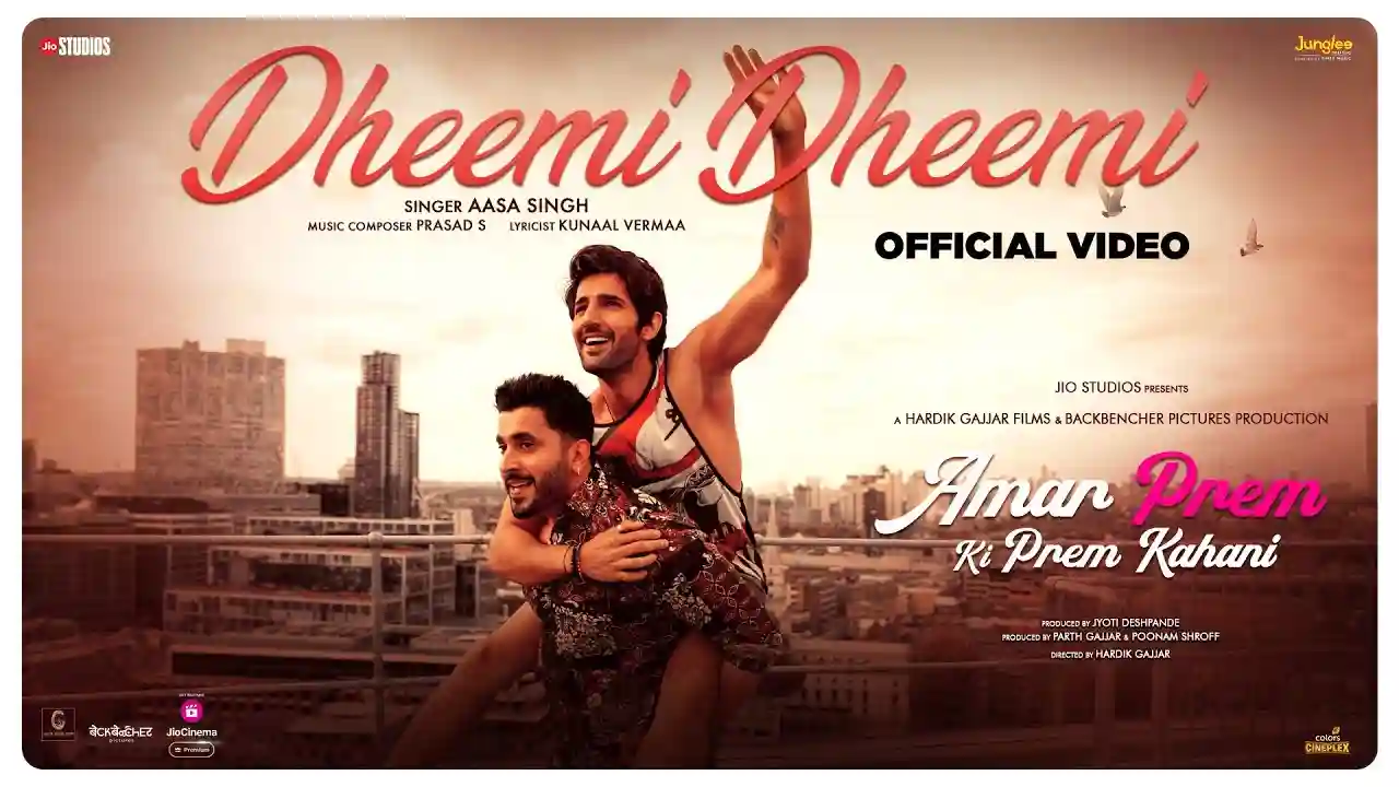 Dheemi Dheemi Song Poster from Amar Prem Ki Prem Kahani