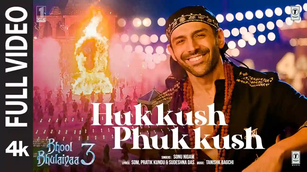 Hukkush Phukkush Song Poster from Bhool Bhulaiyaa 3