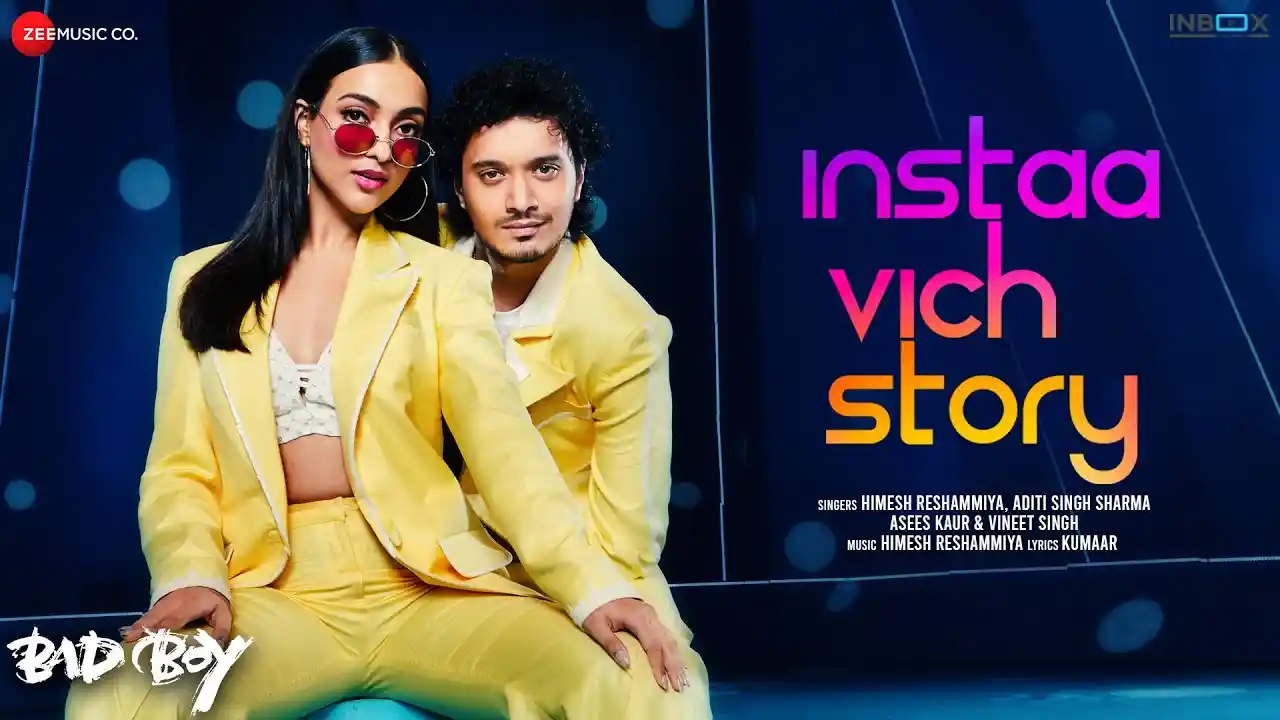 Instaa Vich Story Song Poster from Bad Boy