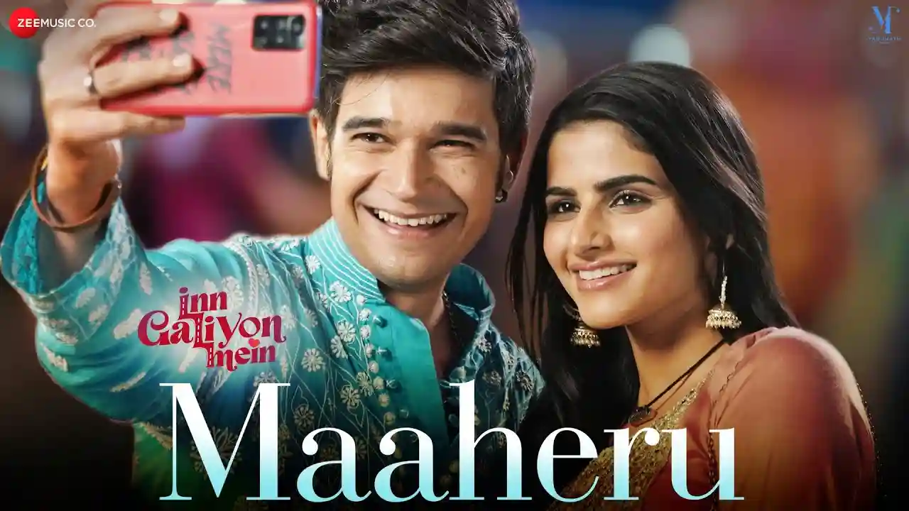 Maaheru Song Poster from Inn Galiyon Mein