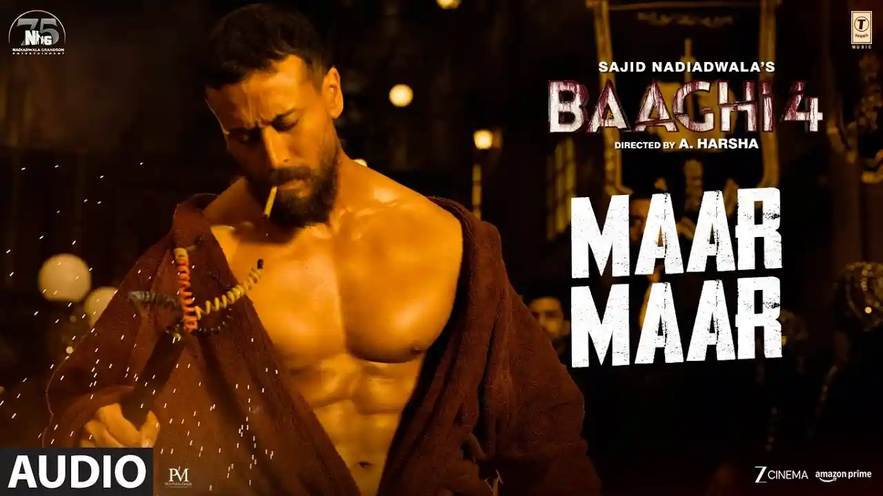 Maar Maar Song Poster from Baaghi 4