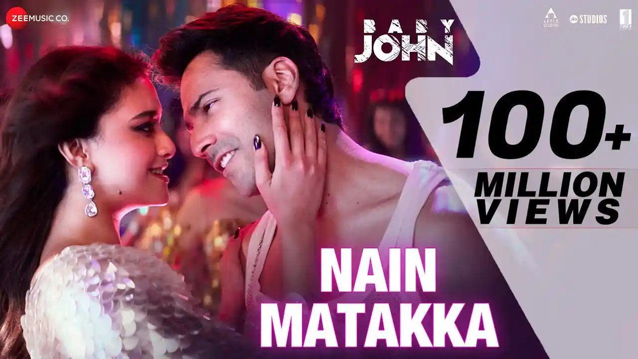 Nain Matakka Song Poster from Baby John