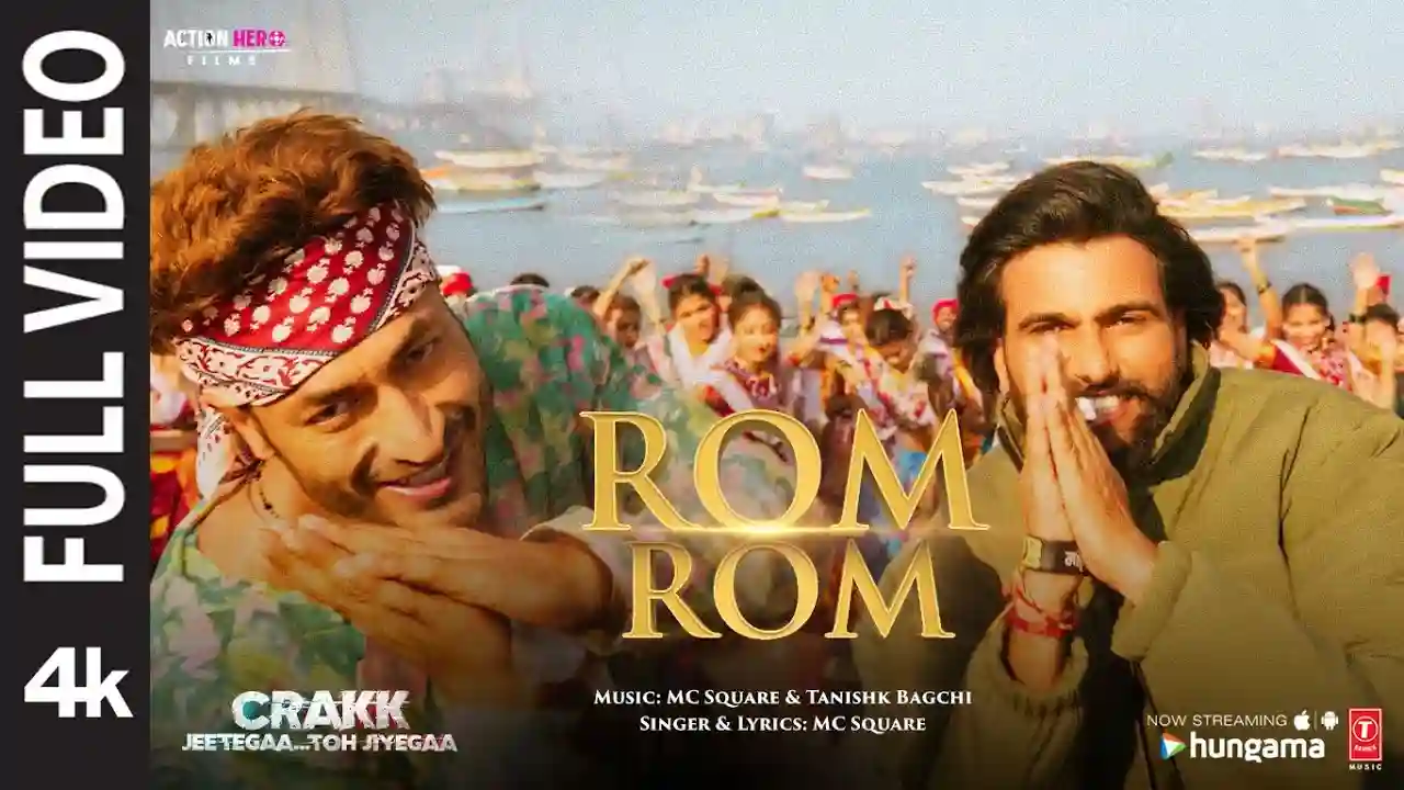 Rom Rom Song Poster from Crakk