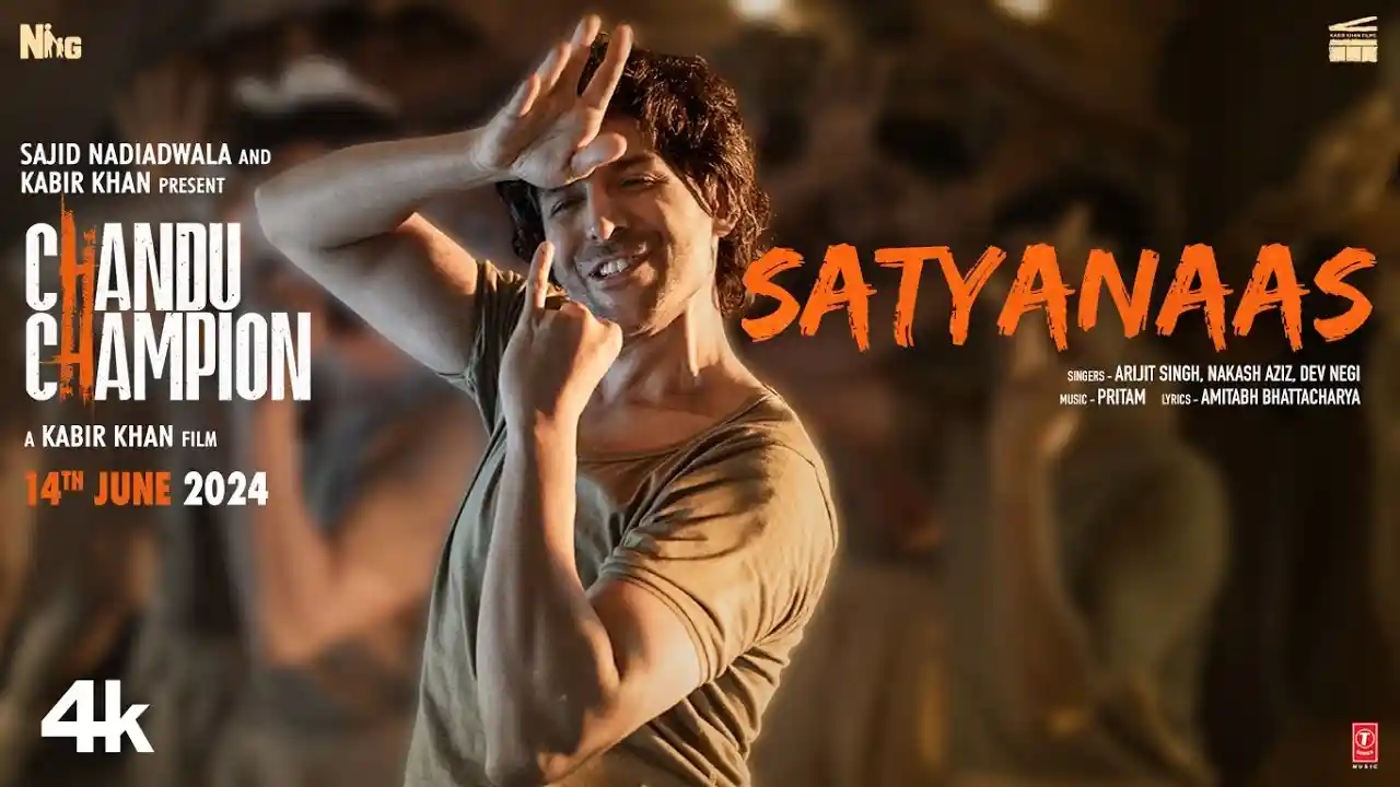 Satyanaas Song Poster from Chandu Champion