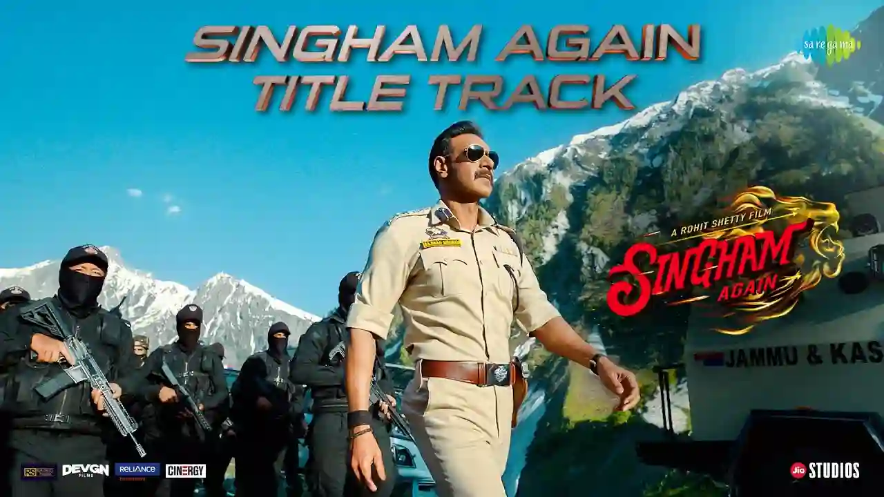 Singham Again Song Poster from Singham Again