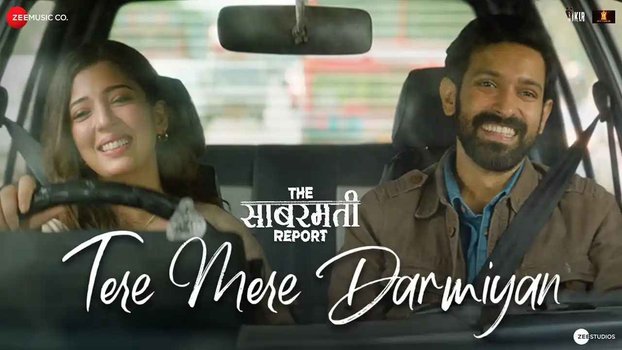 Tere Mere Darmiyan Song Poster from The Sabarmati Report