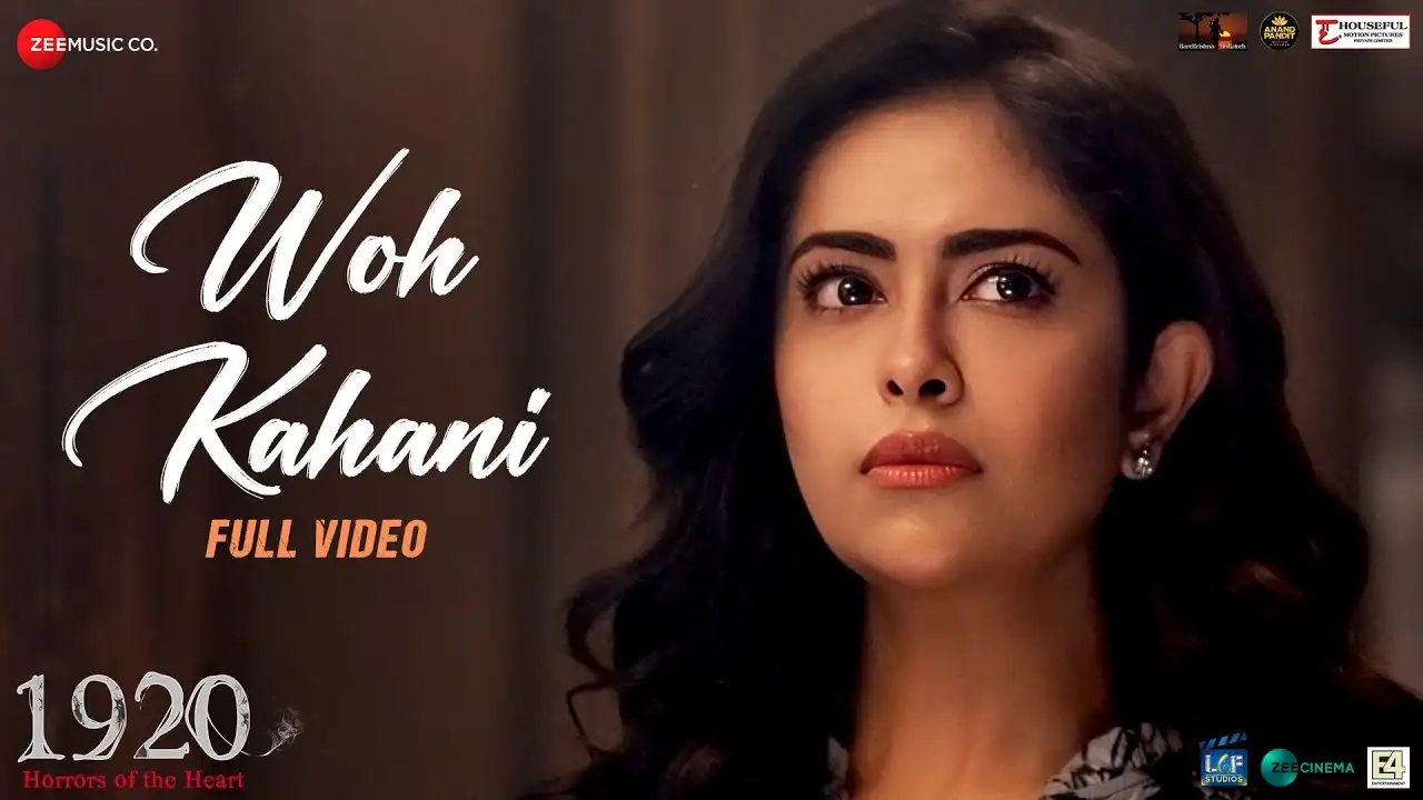 Woh Kahani Song Poster from 1920 Horrors of the Heart