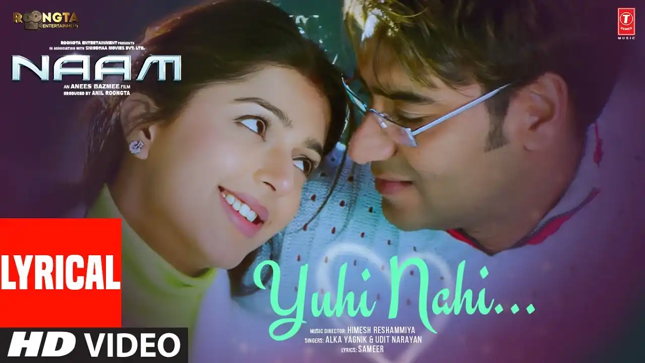 Yuhi Nahi Song Poster from Naam