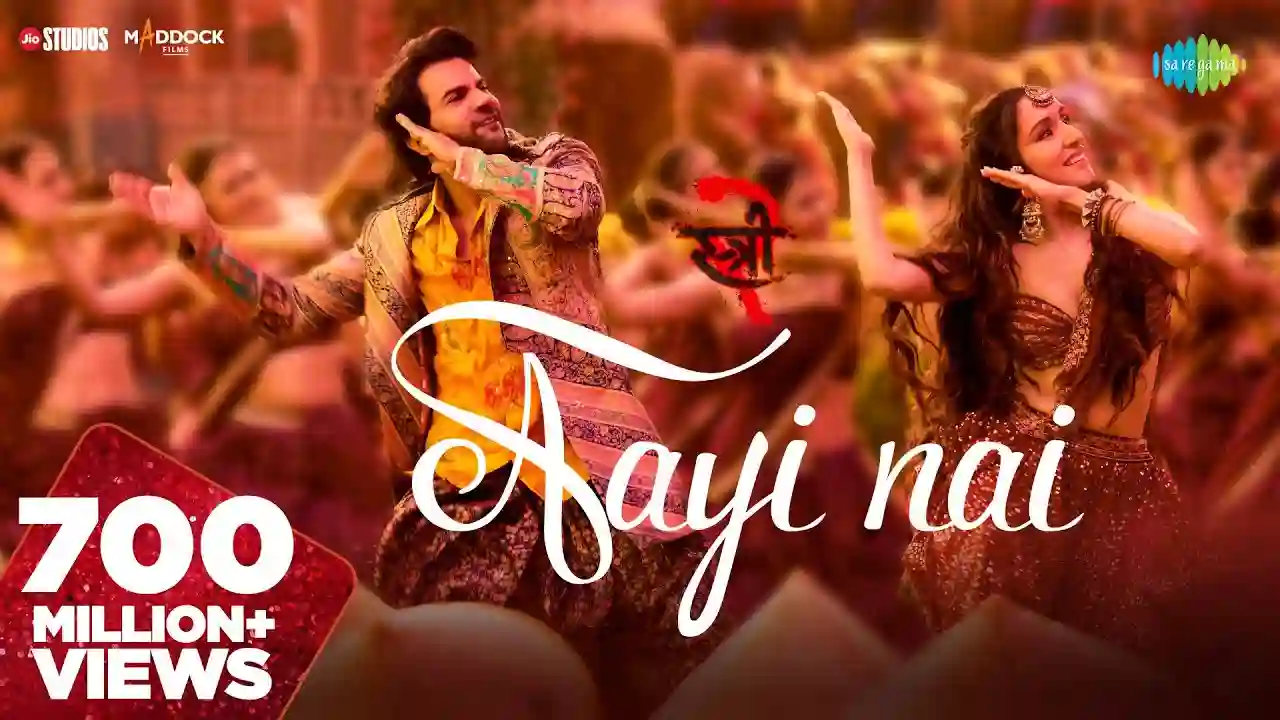 Aayi Nai Song Poster from Stree 2