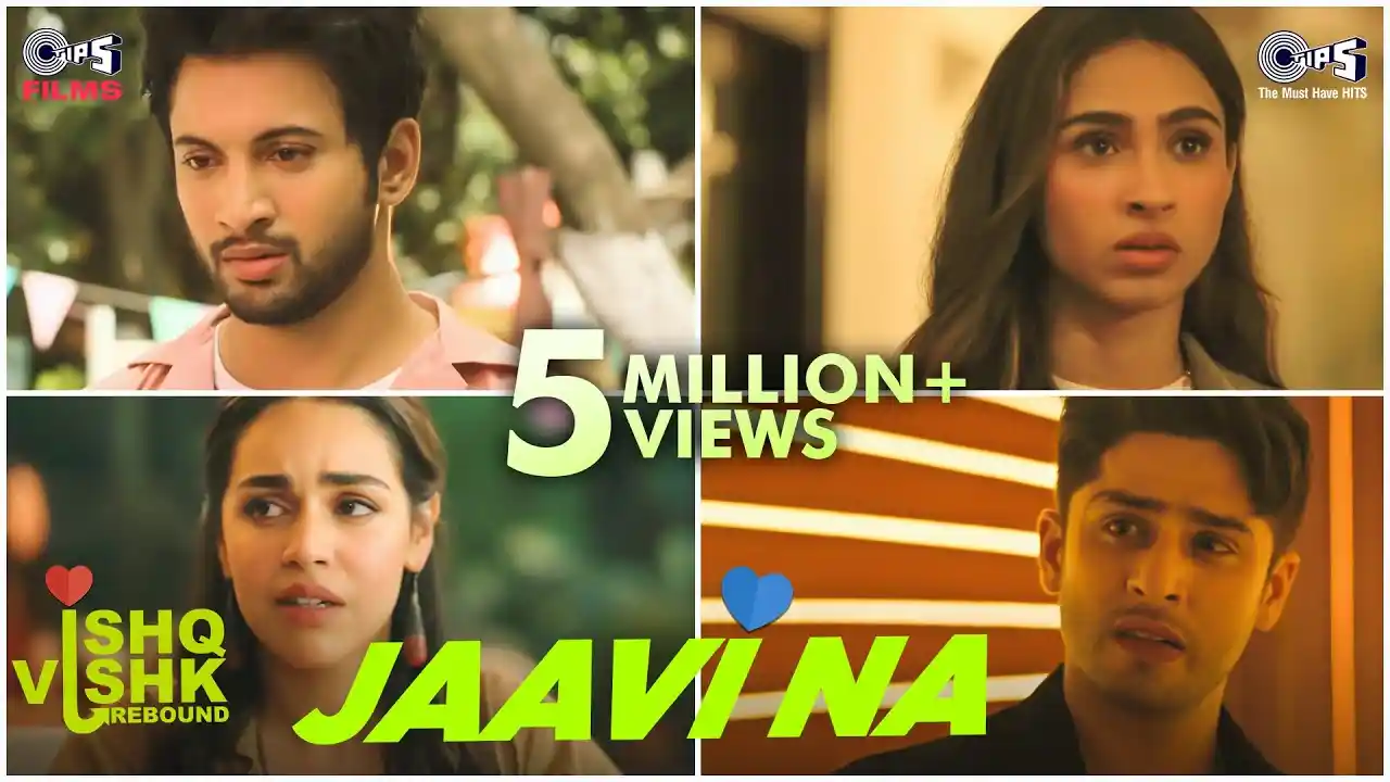 Jaavi Na Song Poster from Ishq Vishk Rebound