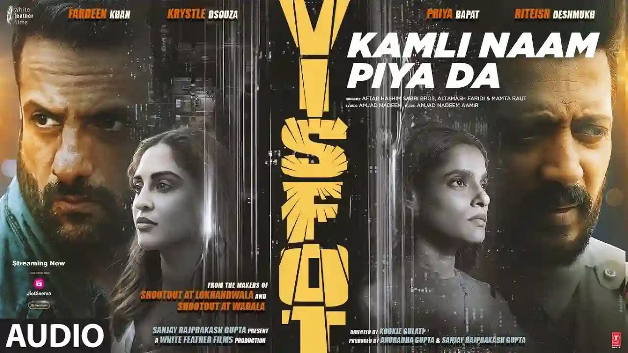 Kamli Naam Piya Da Song Poster from Visfot