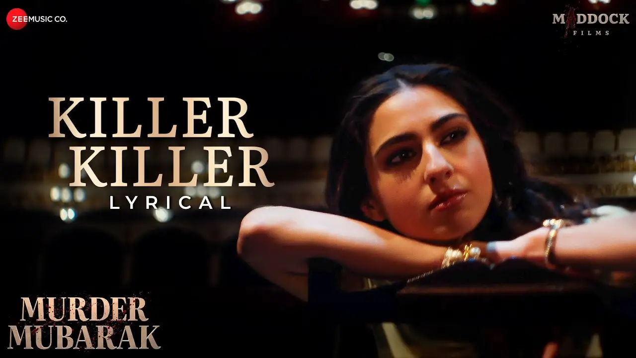 Killer Killer Song Poster from Murder Mubarak