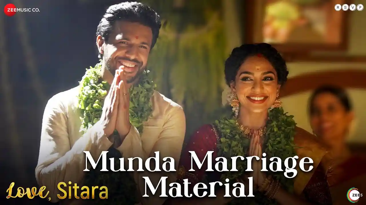Munda Marriage Material Song Poster from Love Sitara