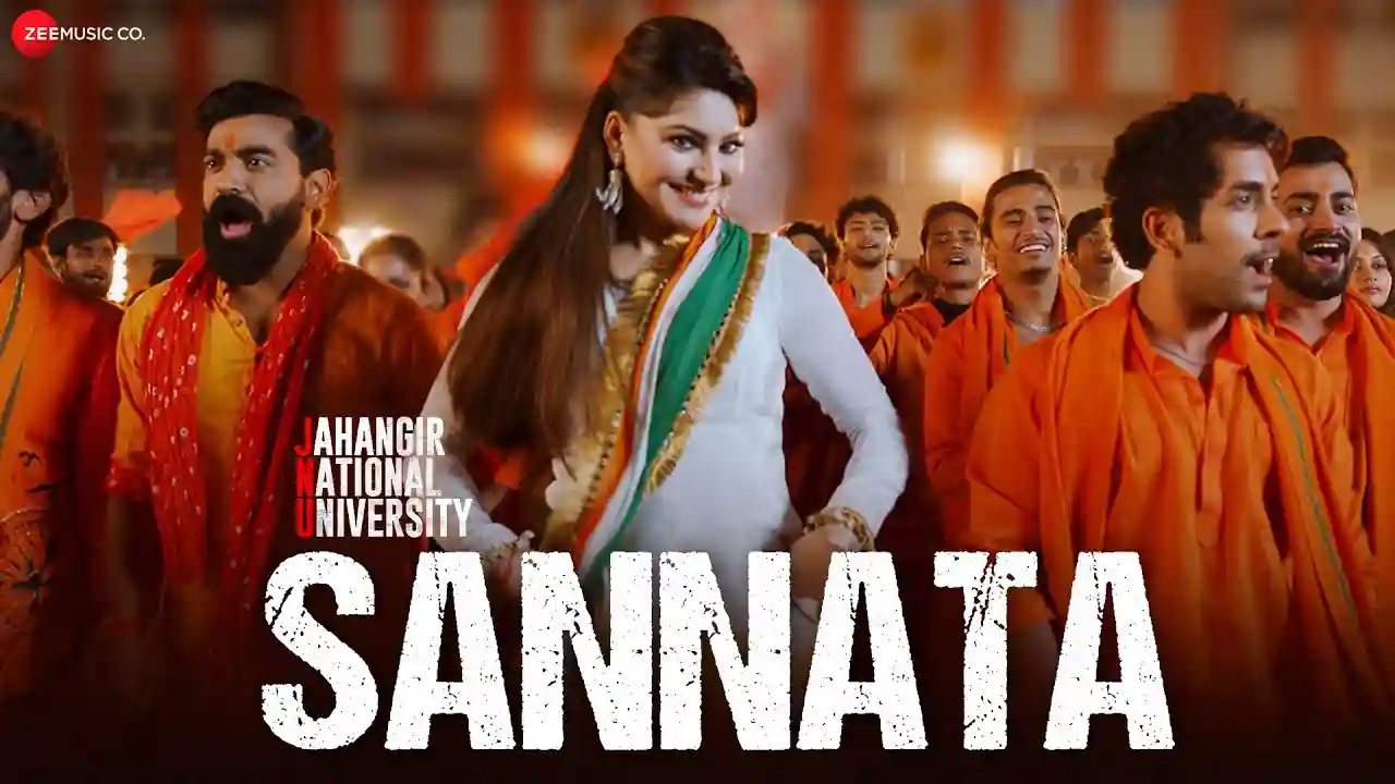Sannata Song Poster from Jahangir National University