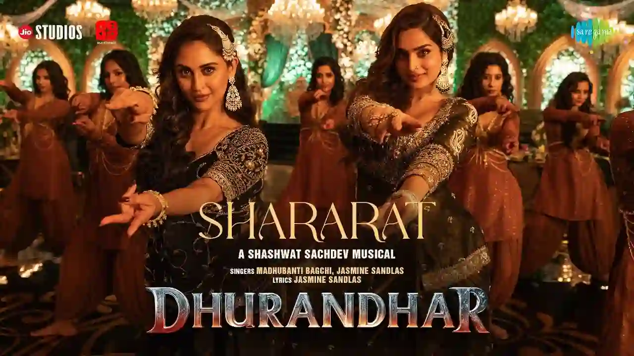 Shararat Song Poster 2 from Dhurandhar | Krystle D'Souza, Ayesha Khan