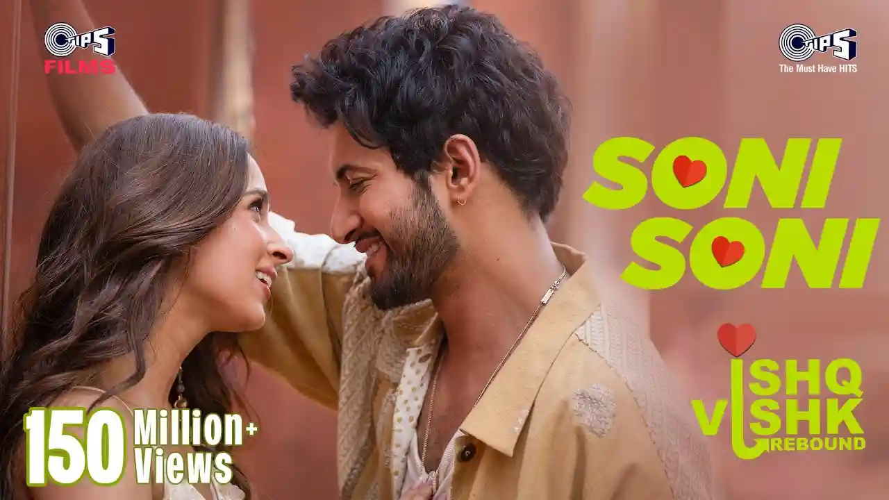 Soni Soni Song Poster from Ishq Vishk Rebound