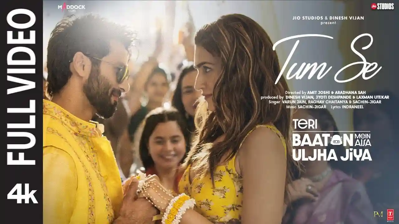 Tum Se Song Poster from Teri Baaton Mein Aisa Uljha Jiya