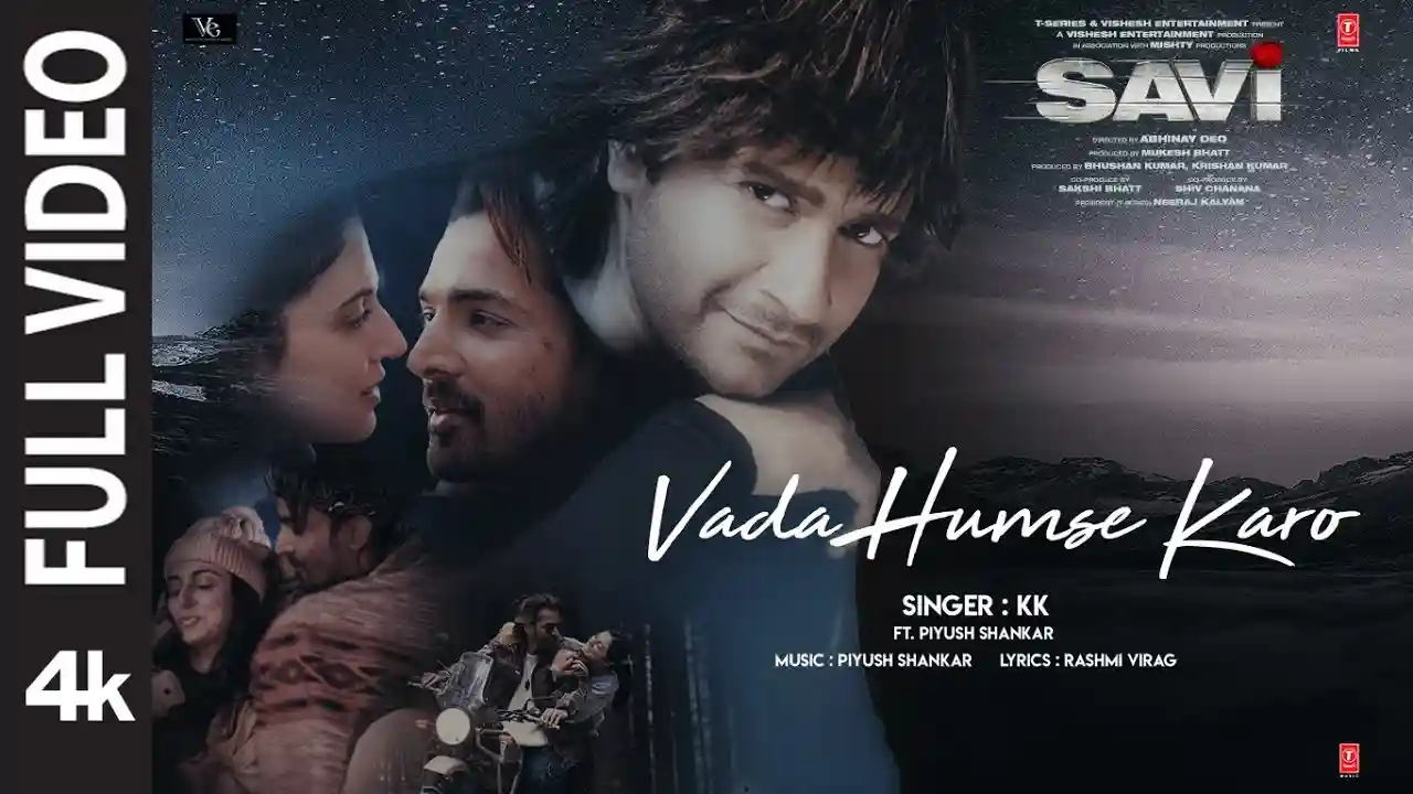 Vada Humse Karo Song Poster from SAVI