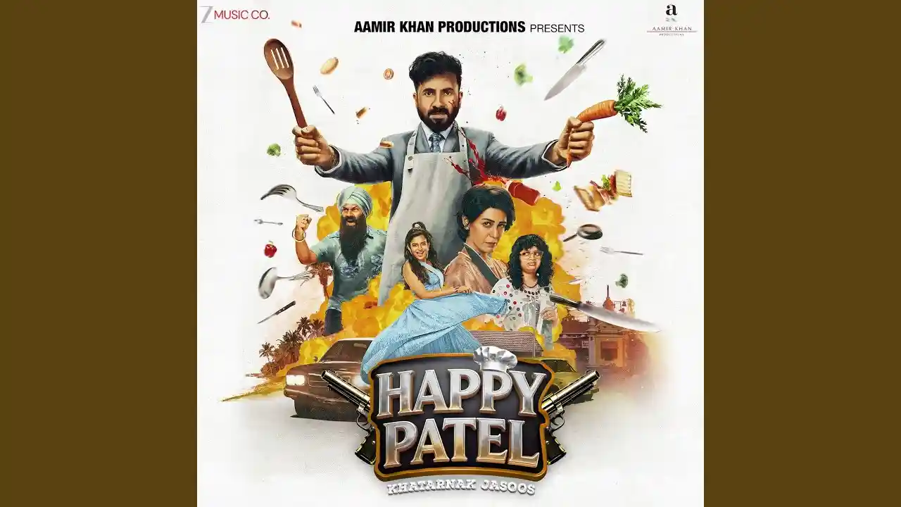 Alpha Male Song Poster from Happy Patel - Khatarnak Jasoos