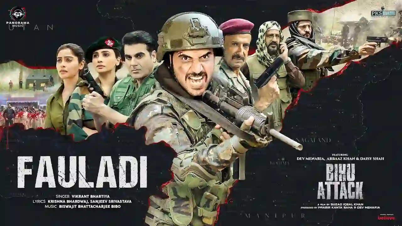 Fauladi Song Poster from Bihu Attack