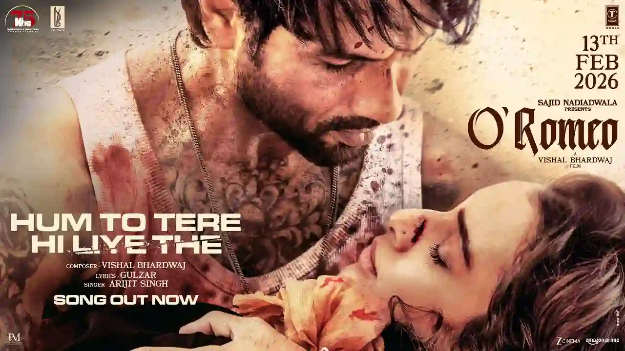 Hum To Tere Hi Liye The Song Poster from O'Romeo