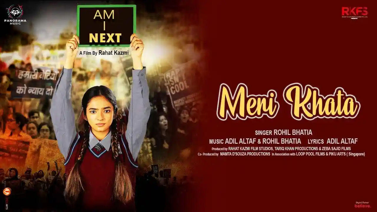 Meri Khata Kya Hai Song Poster from Am I Next