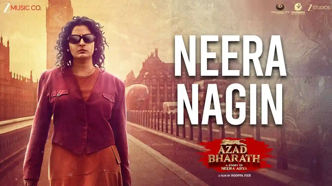 Neera Nagin Song Poster from Azad Bharath