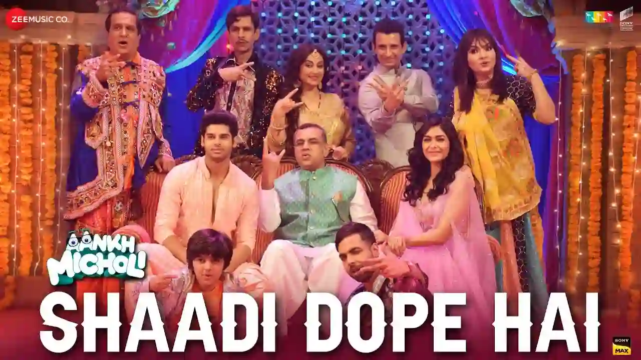 Shaadi Dope Hai Song Poster from Aankh Micholi