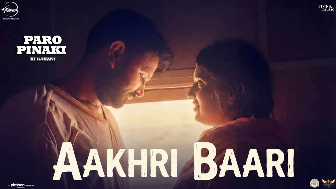 Aakhari Baari Song Poster from Paro Pinaki Ki Kahani