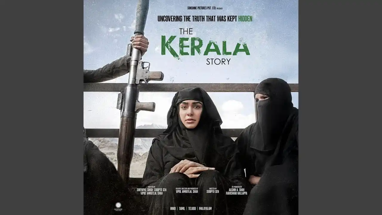 Awaazon Par Thi Zanjeeren Song Poster from The Kerala Story