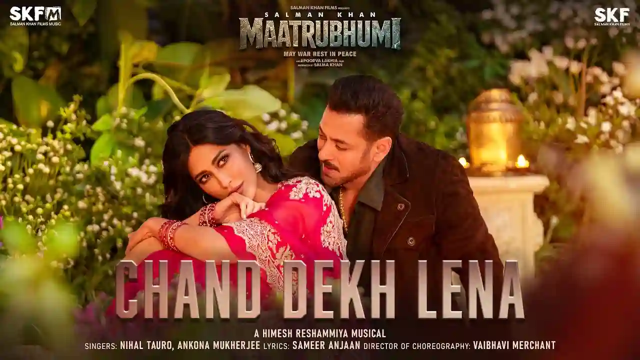 Chand Dekh Lena Song Poster from Maatrubhumi - Salman Khan and Chitrangada Singh